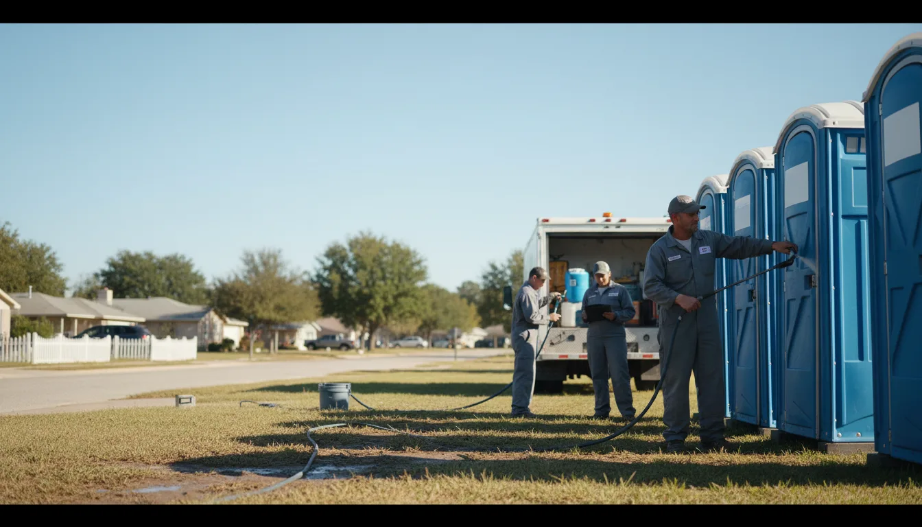 Long-Term Portable Toilet Rental in Franklin, IN near me
